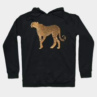 African Animal, Cheetah Cat Hoodie